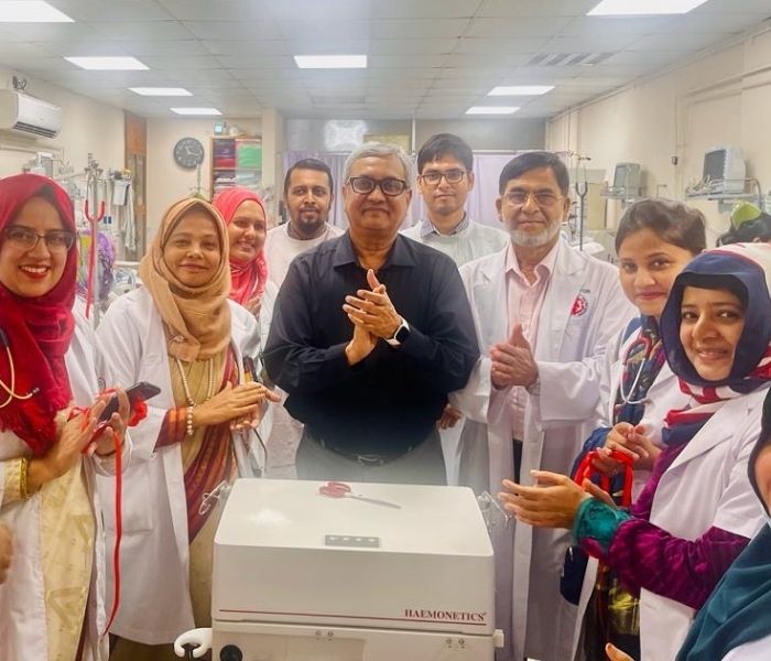 Plasmapheresis Machine Arrival